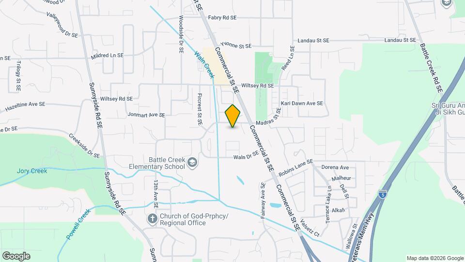 Battle Creek Lodges Map and Location Details