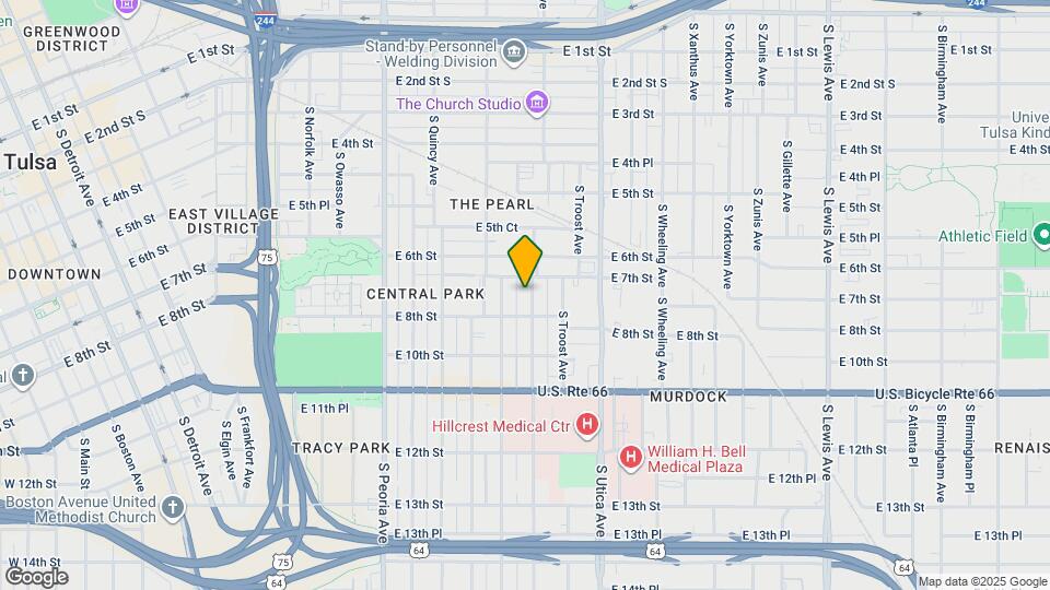 714 S Trenton Ave Map and Location Details