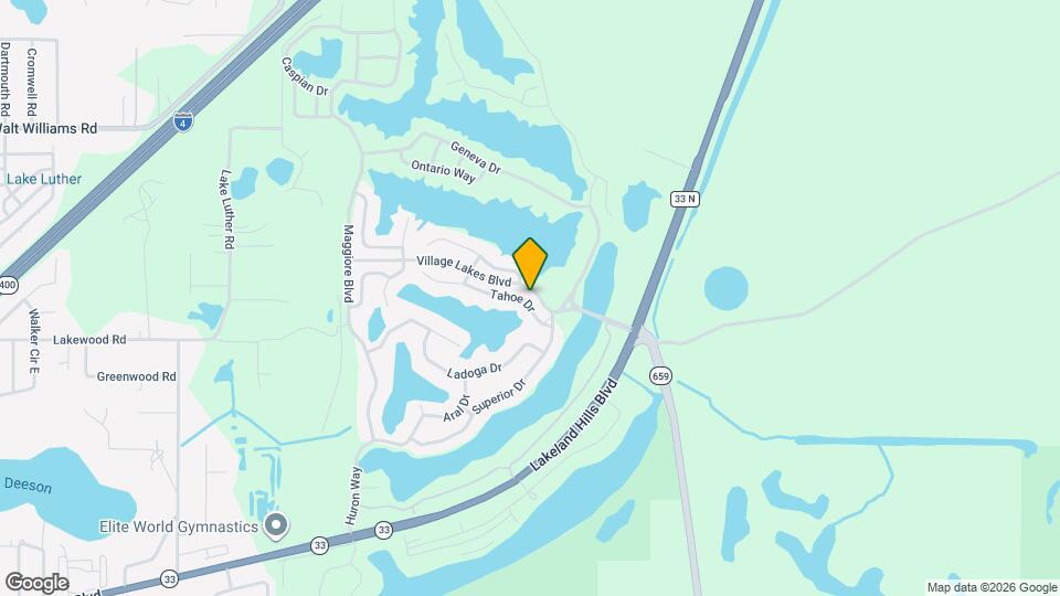 2492 Tahoe Dr Map and Location Details