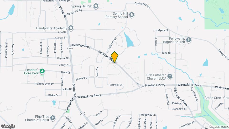 1201 Ashbourne Ln Map and Location Details