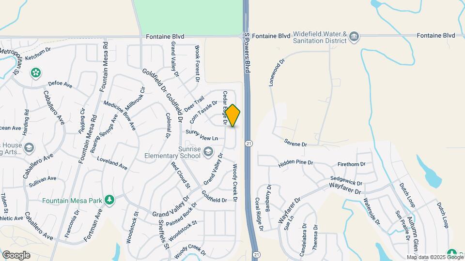 6930 Sugar Creek Cir Map and Location Details