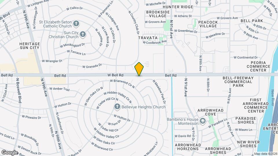 16853 N Meadow Park Dr Map and Location Details