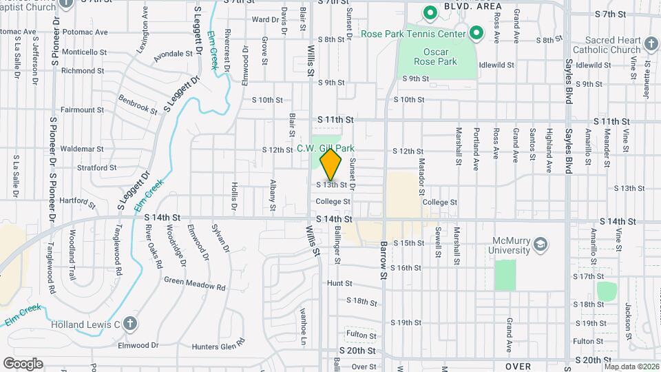 3249 S 13th St Map and Location Details