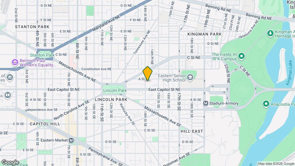 29 14th St NE, Unit B310 Map and Location Details
