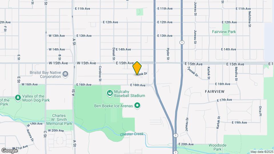 534 E 15th Ter Map and Location Details