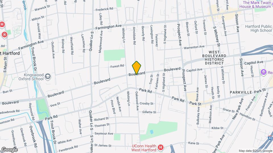 1181 Boulevard Map and Location Details