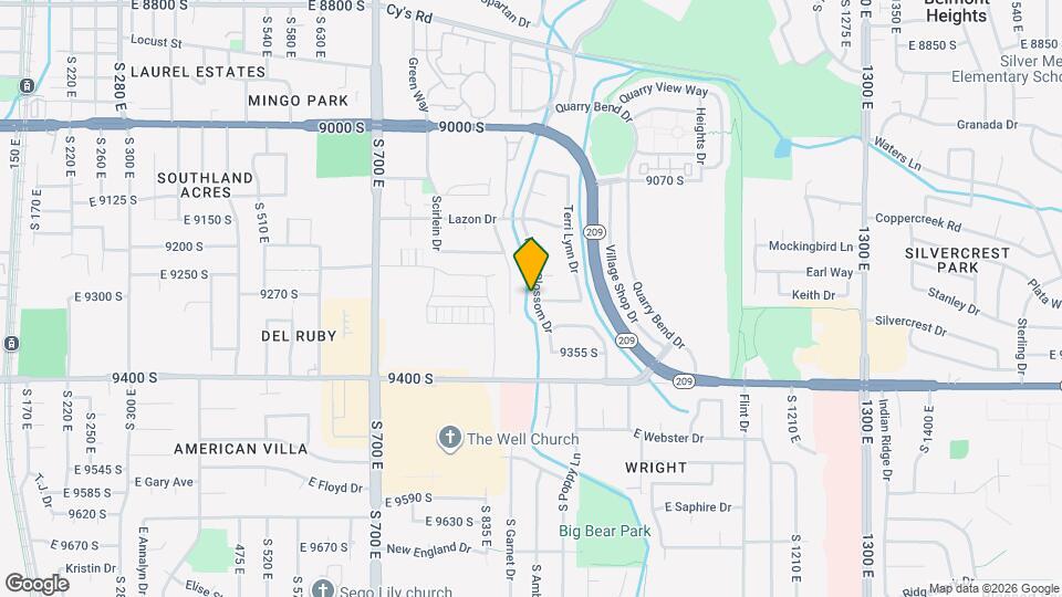 9272 Peach Blossom Dr Map and Location Details