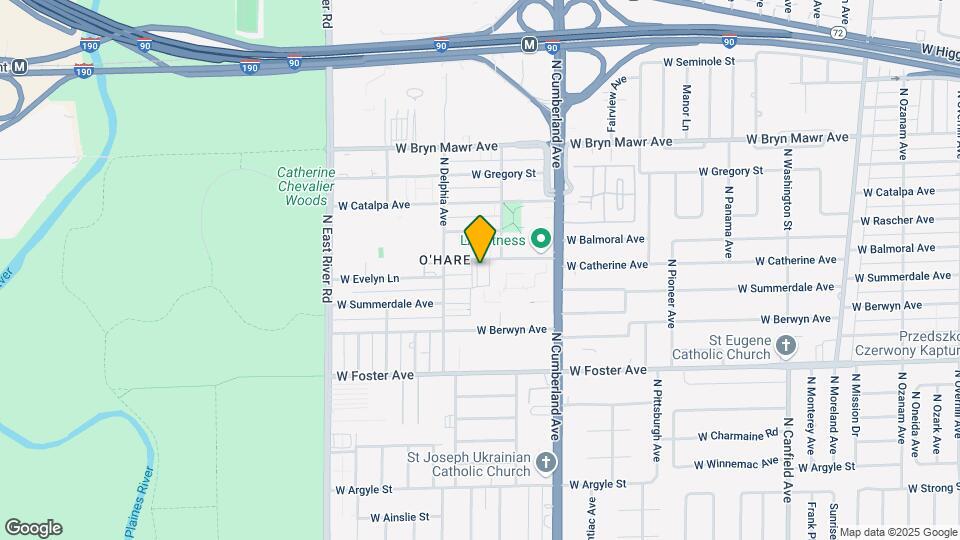 8521 W Catherine Ave Mapa y Detalles de la Ubicación