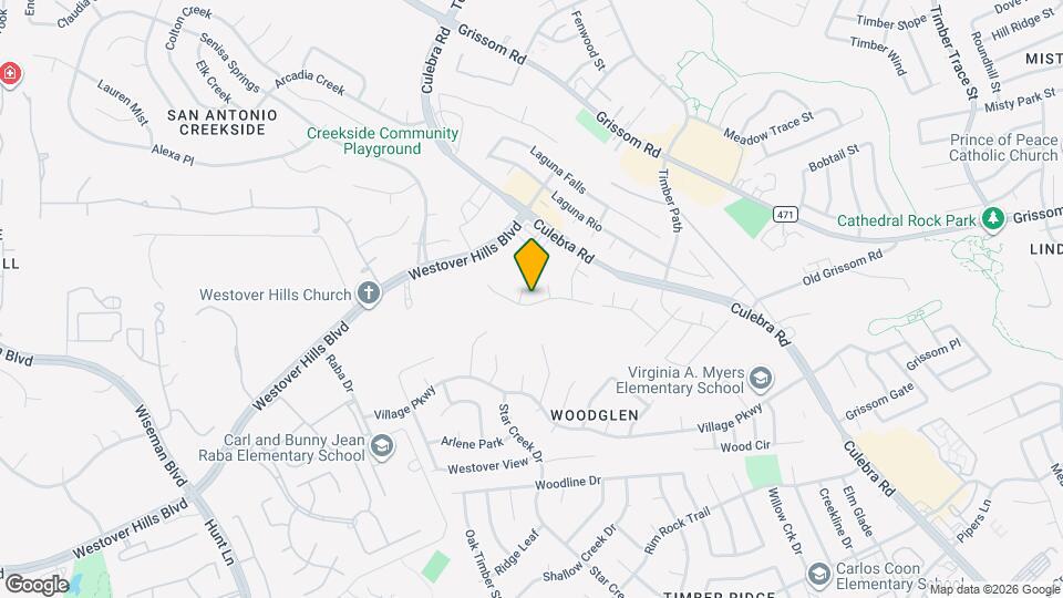 9131 Hilltop Crossing Dr Map and Location Details