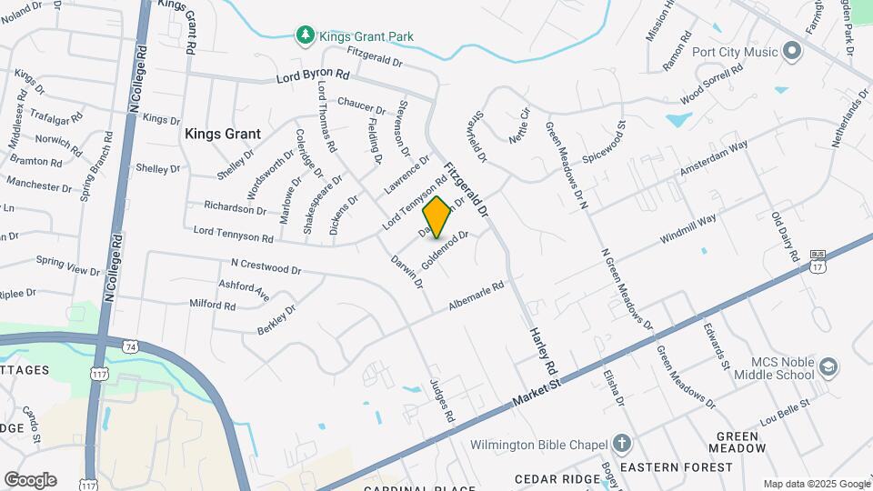 5311 Goldenrod Dr Map and Location Details