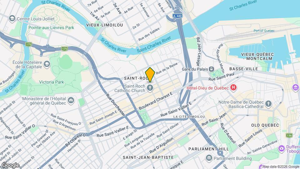 604 Du Roi Rue Map and Location Details