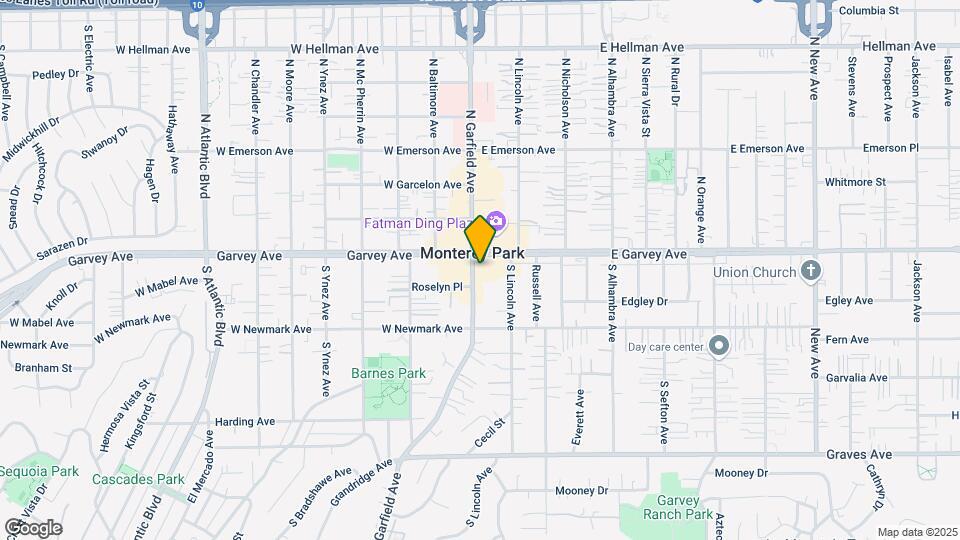 126 S Garfield Ave Map and Location Details