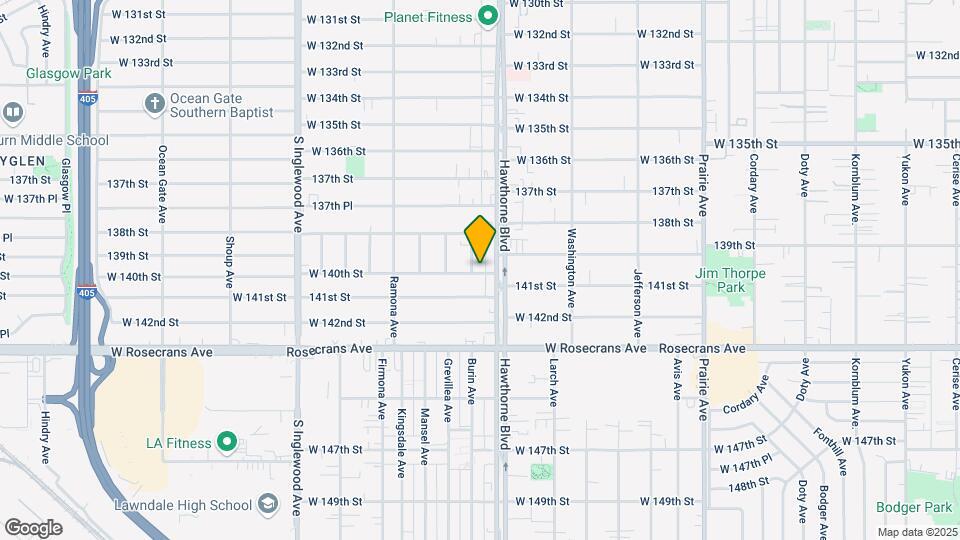 4427 W 140th St Mapa y Detalles de la Ubicación