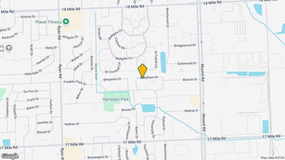 4950 Windham Dr Map and Location Details