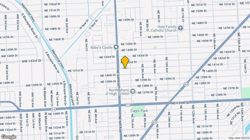 640 NE 141st St Map and Location Details