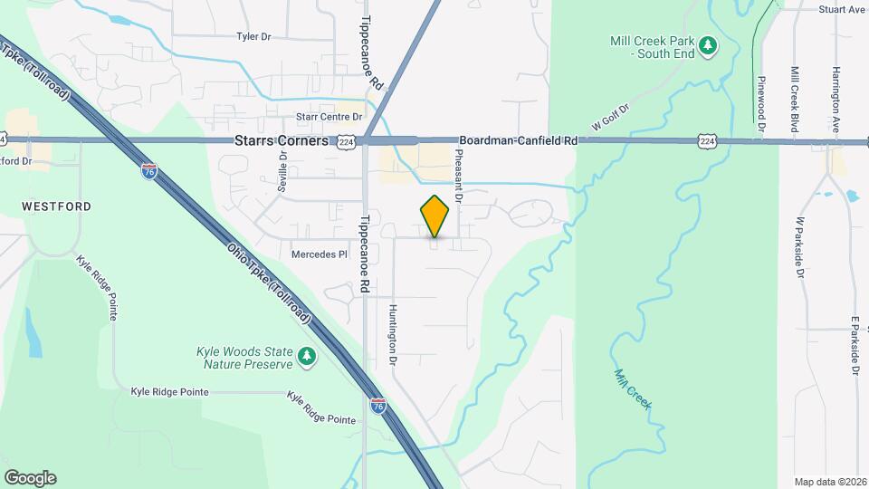 7477 Huntington Dr Map and Location Details