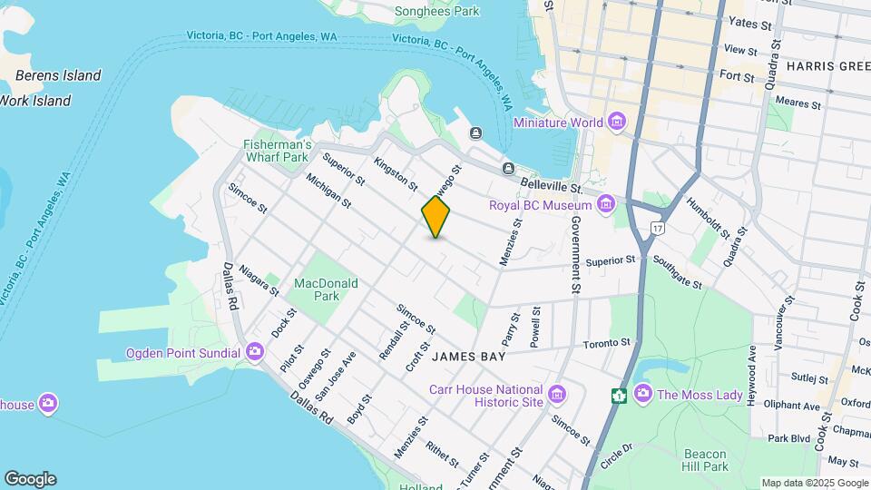 423 Superior St Map and Location Details