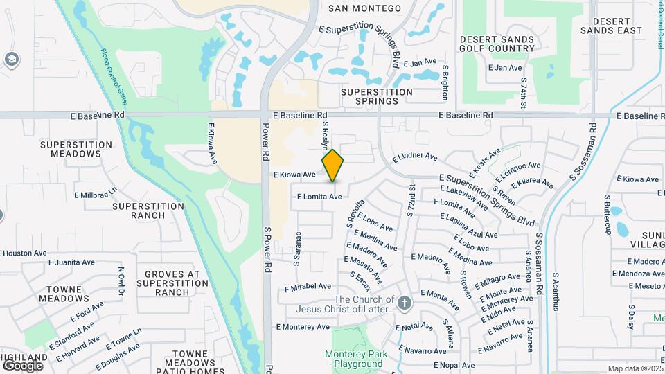 6943 E Lakeview Ave Map and Location Details
