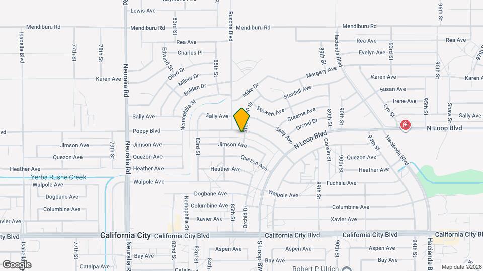 8530 Poppy Blvd Map and Location Details