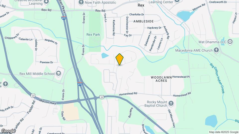 6300 Crooked Creek Dr. Map and Location Details