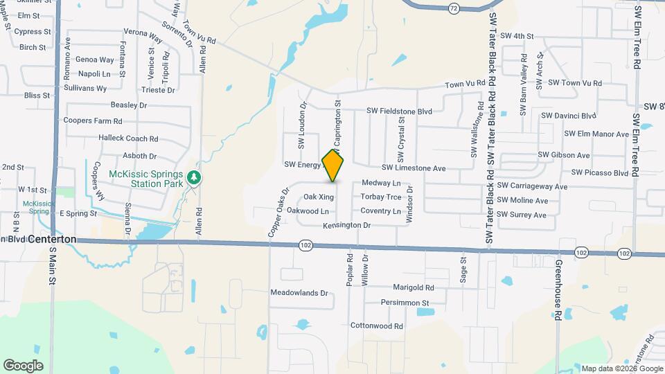 300 Copper Oaks Dr Map and Location Details