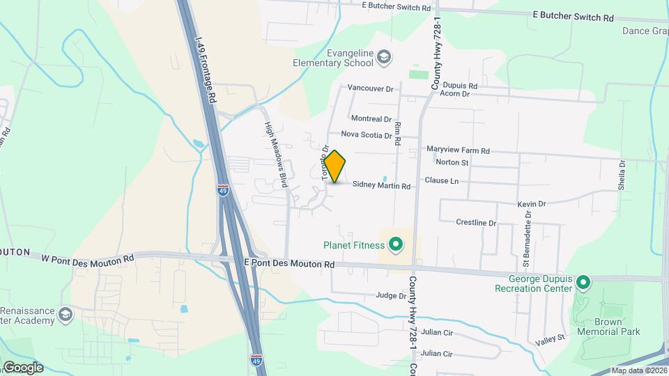 315 Sidney Martin Rd Map and Location Details