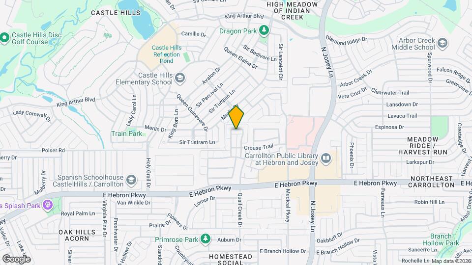 1708 Snow Owl Ct Map and Location Details