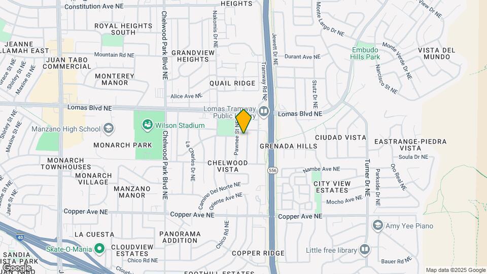 841 Marie Park Dr NE Map and Location Details