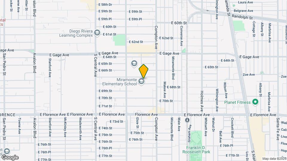 6714 Parmelee Ave Mapa y Detalles de la Ubicación