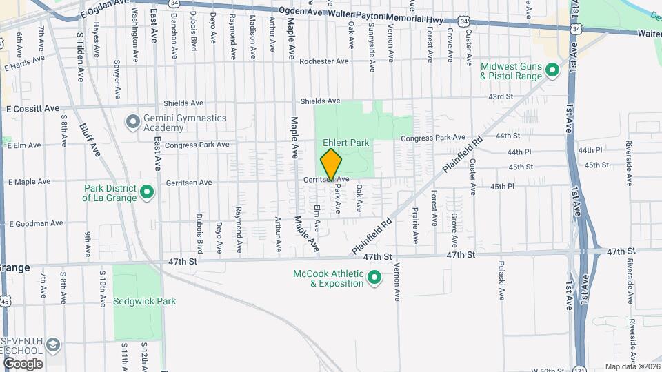 4508 Park Ave Map and Location Details