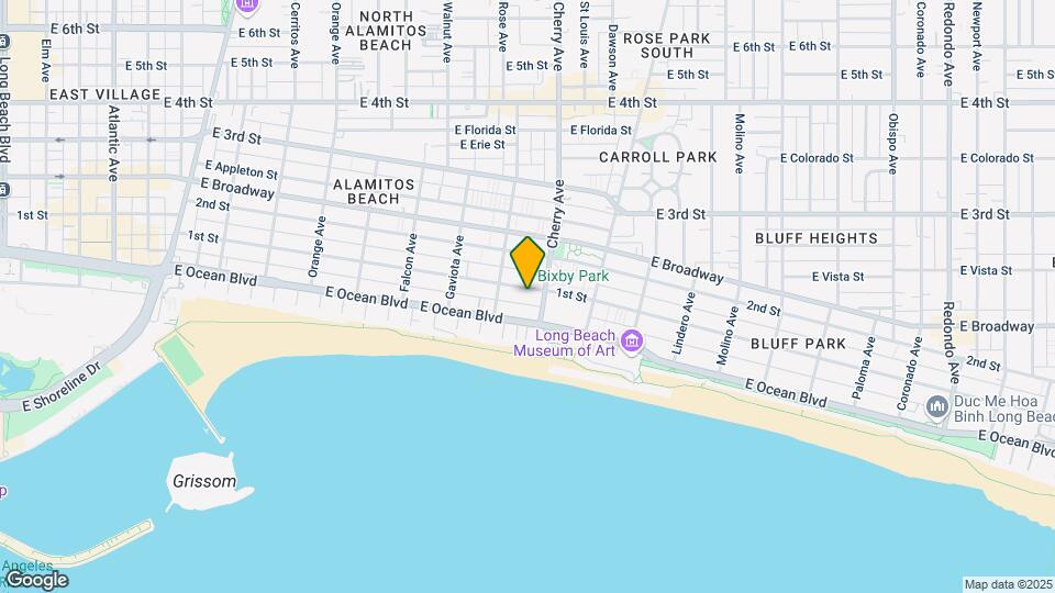 1906 E 1st St Mapa y Detalles de la Ubicación
