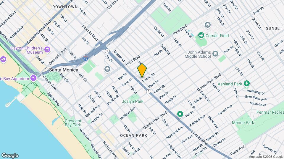 815 Pacific St Map and Location Details