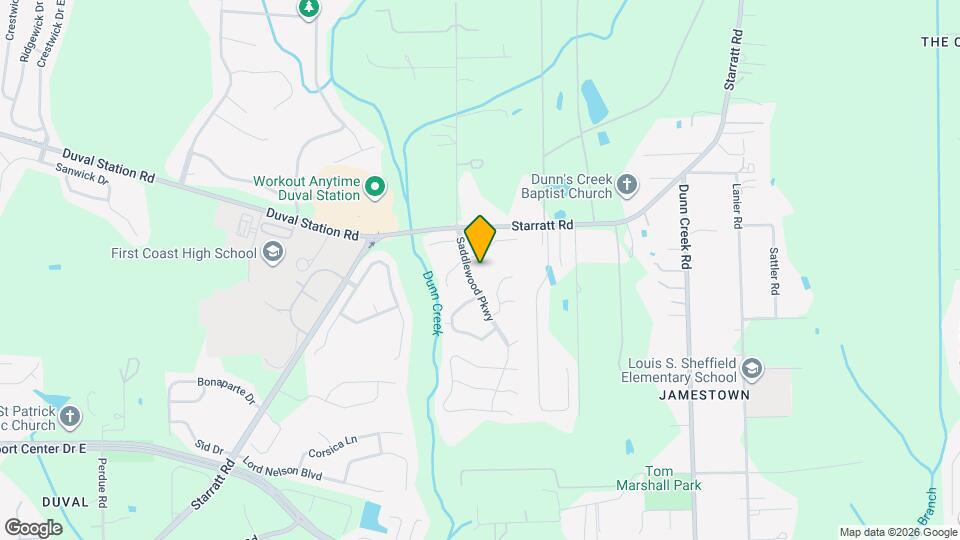 13543 Saddlewood Pkwy Map and Location Details