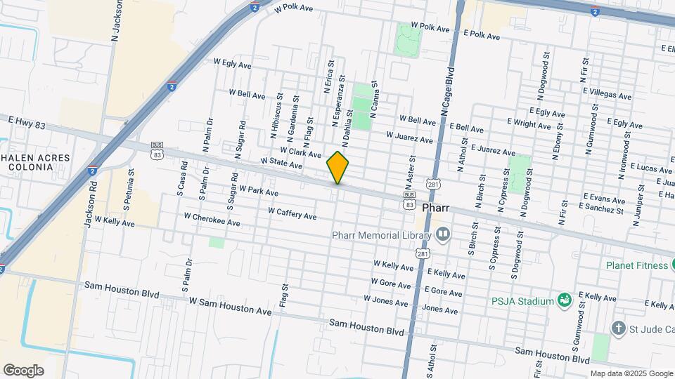 14 S Dahlia St Map and Location Details