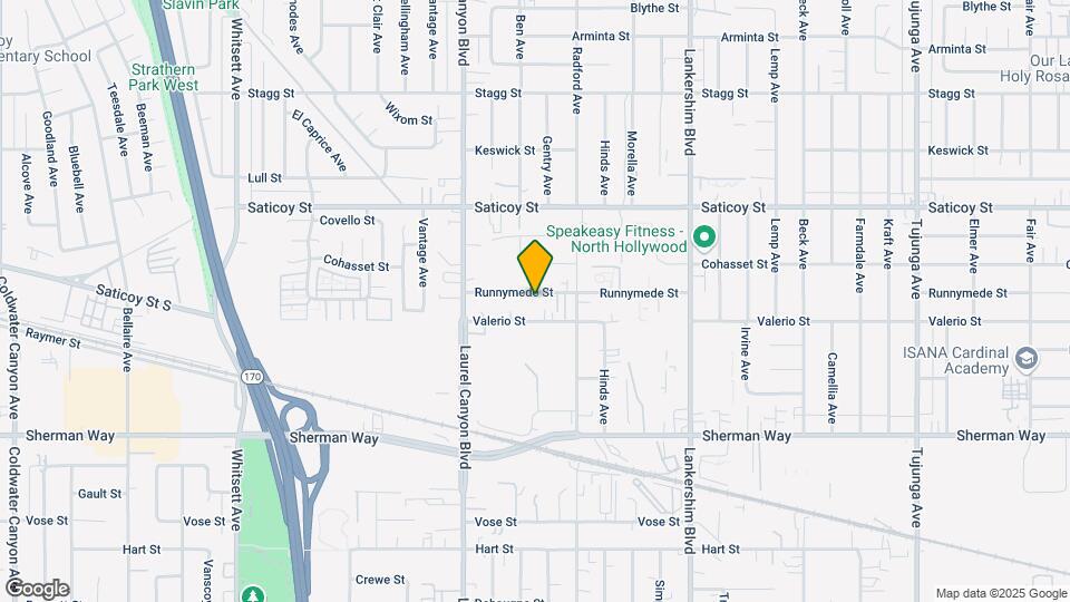 11944 Runnymede St Map and Location Details