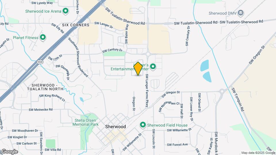 15582 SW Farmer Way Map and Location Details