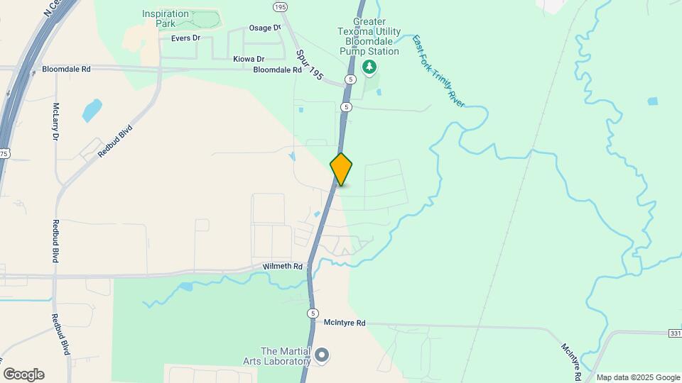 401 Cypress Hill Dr Map and Location Details