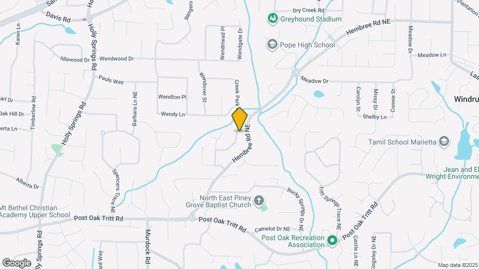 3296 Timber Bluff Dr NE Map and Location Details