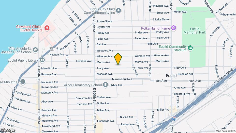 20651 Tracy Ave Map and Location Details