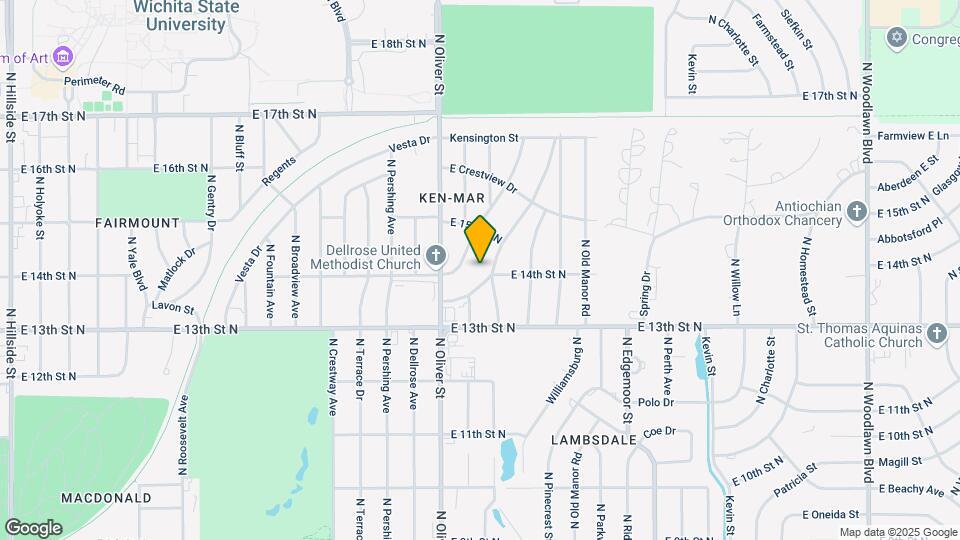 1555 N Northeast Pkwy Map and Location Details