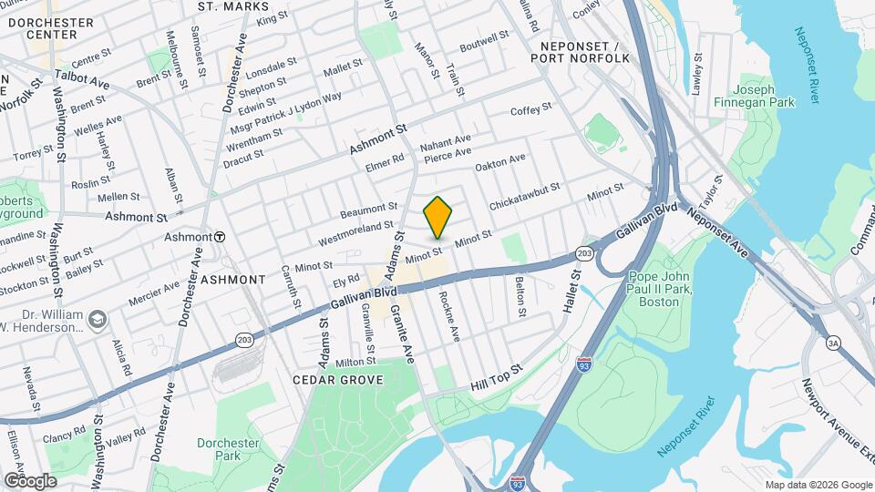 34 Saranac St Map and Location Details