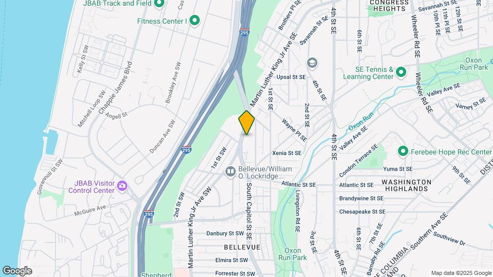 3840 S Capitol St SE Map and Location Details