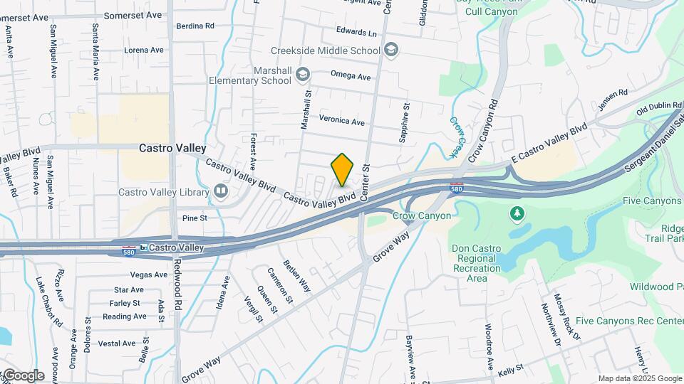4050 Castro Valley Blvd Map and Location Details