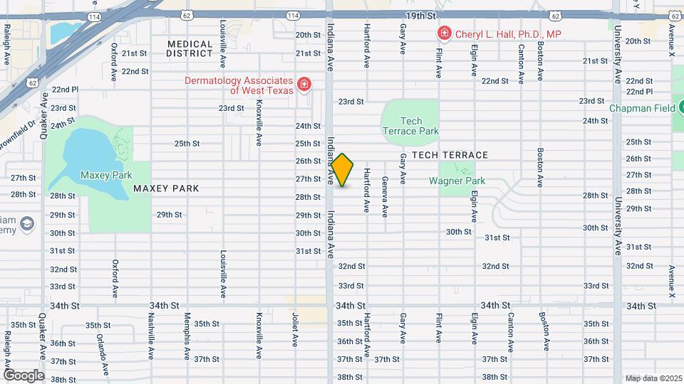 3316 28th St Map and Location Details