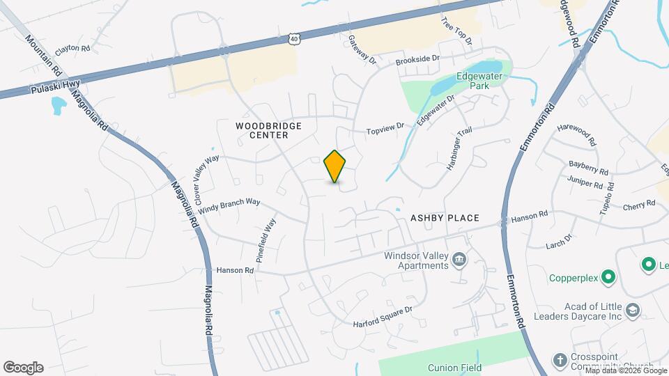 814 Windstream Way Map and Location Details