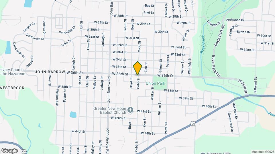 8401 W 36th St, Unit A Map and Location Details