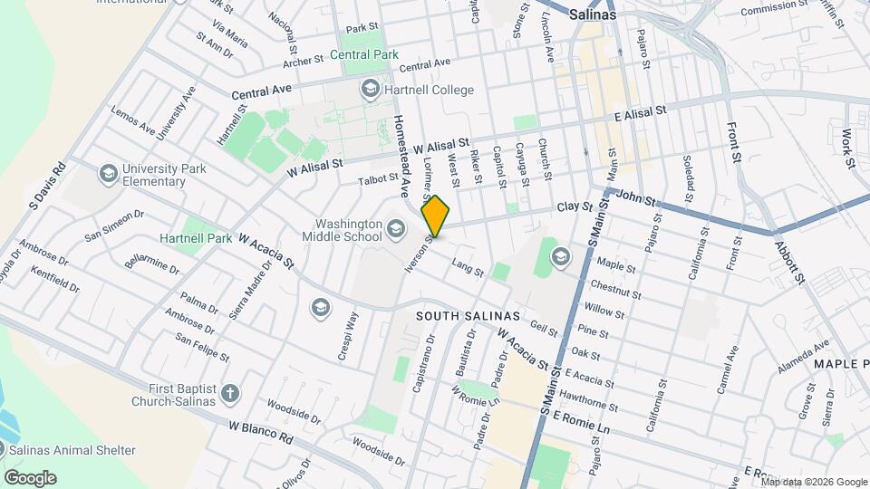 555 Iverson St, Unit B Mapa y Detalles de la Ubicación