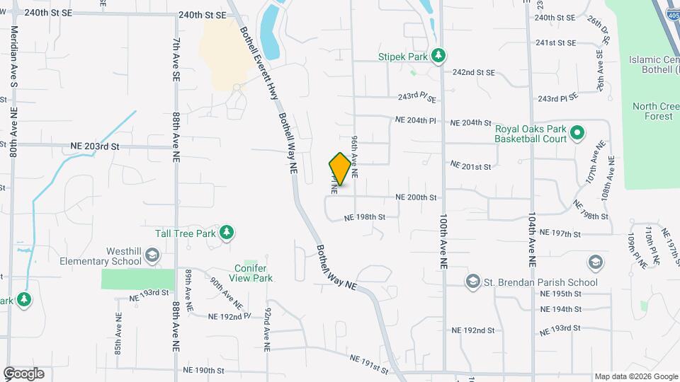 20004 95th Pl NE Map and Location Details