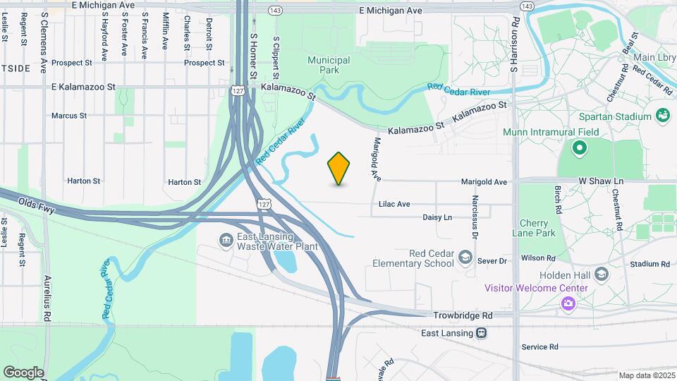 Spartan Village Apartments - MSU Map and Location Details