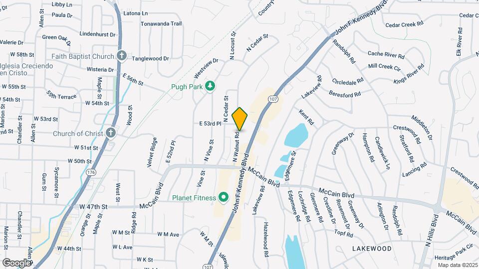 5200 N Walnut Rd-Unit -A Map and Location Details